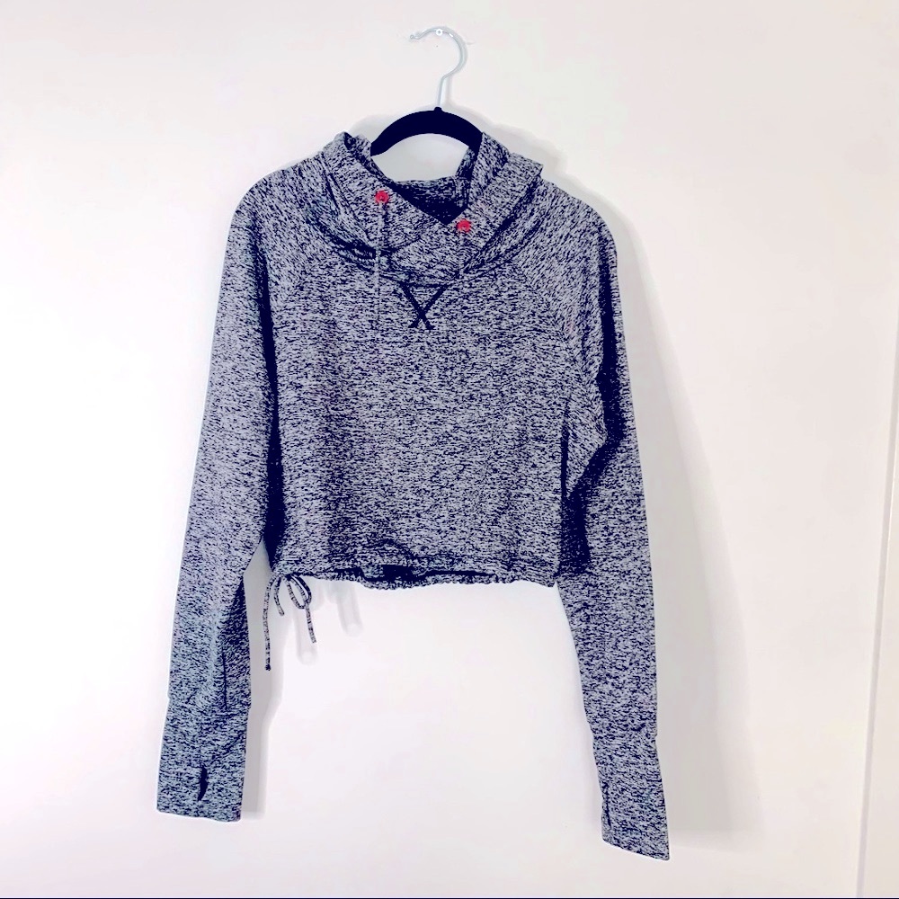 Sweaty Betty Microfleece Cropped Hooded Sweater